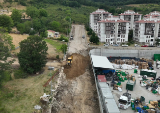 ŞEHİT ALİ RAİF ÖZBEK CADDESİ YENİLENİYOR