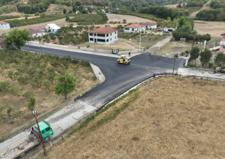 CUMHURİYET CADDESİNDE ASFALT ÇALIŞMASI BAŞLADI