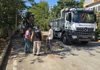 KİLİT TAŞ YOL ONARIMLARI YAPILIYOR