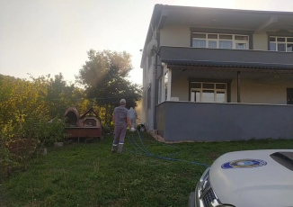 KAHVERENGİ KOKARCA İLE MÜCADELE SÜRÜYOR